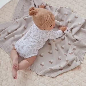 AW25 - Knit Blanket - Mushroom