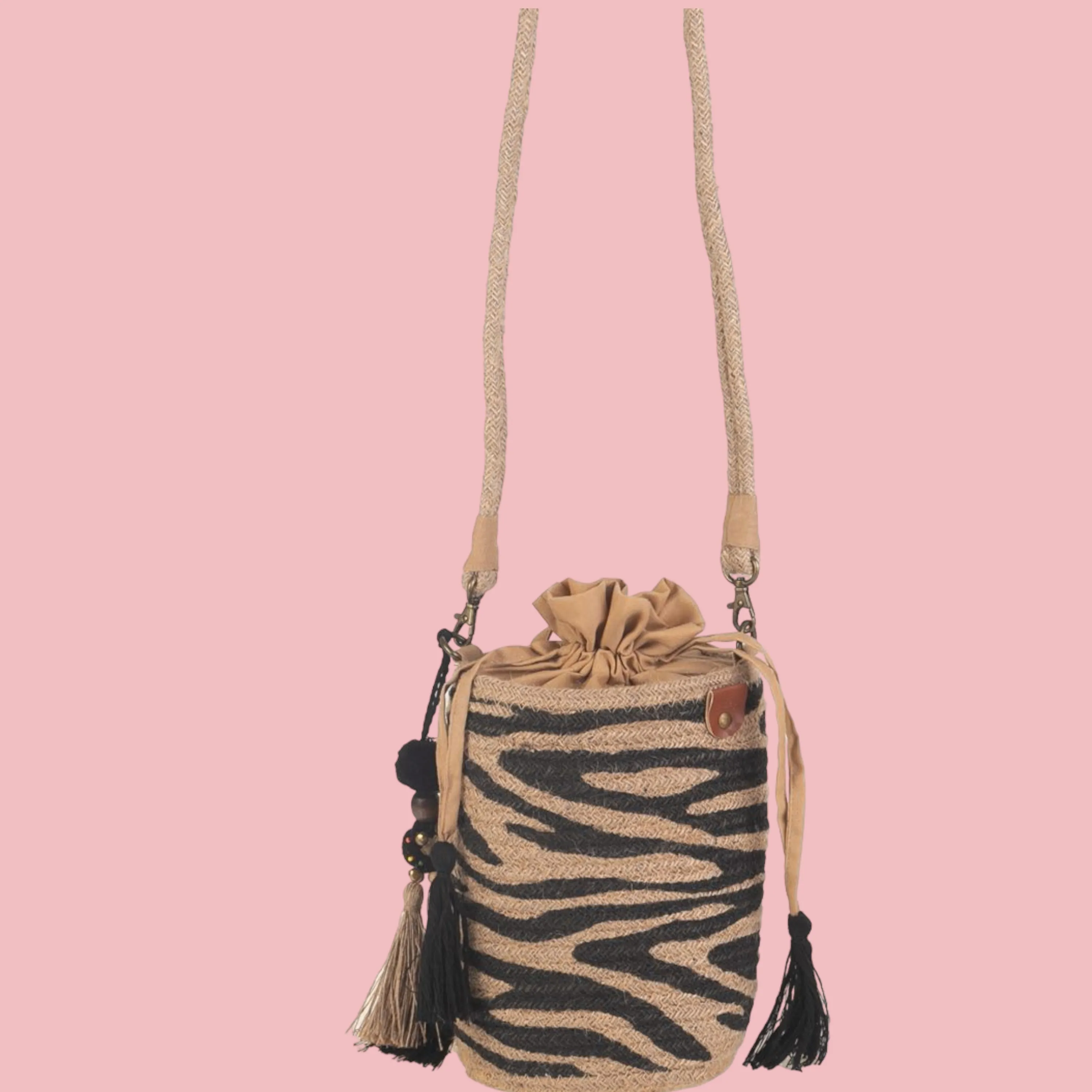 BANDOLERA PAJA ZEBRA