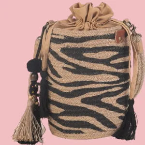 BANDOLERA PAJA ZEBRA