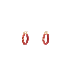 Bonfire Hoop Earrings
