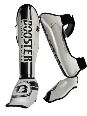 Booster Shin Guards BSG V3 White Black