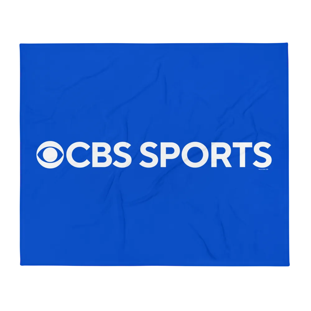 CBS Sports Logo Throw Blanket