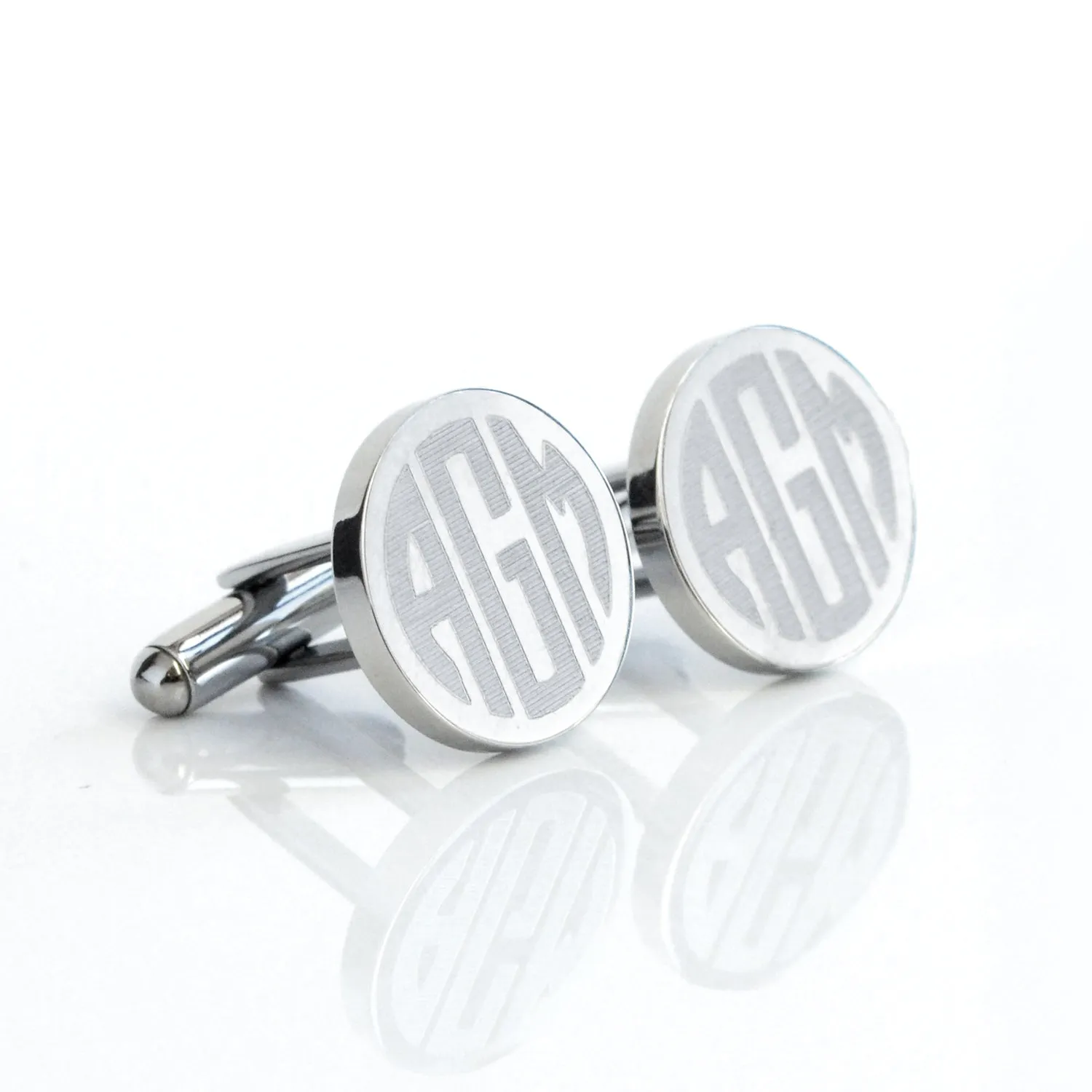 Custom Metal Cufflinks with Handwriting or Drawing
