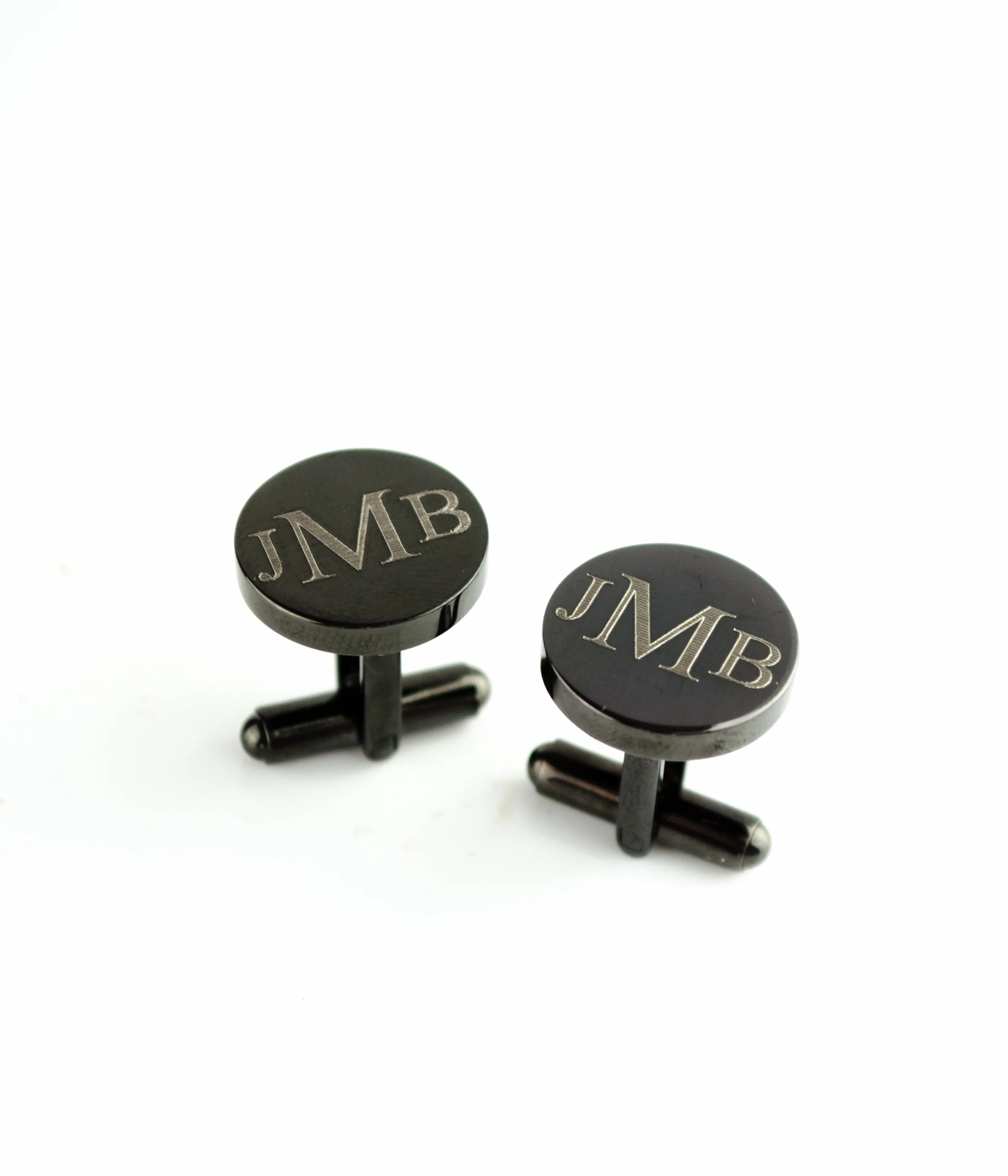 Custom Metal Cufflinks with Handwriting or Drawing