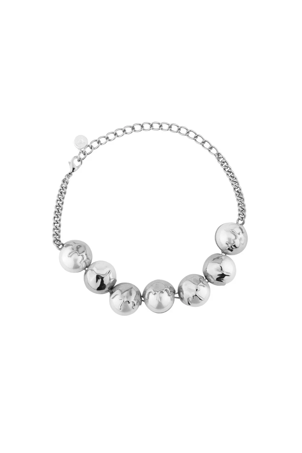 Dune Choker - Chrome