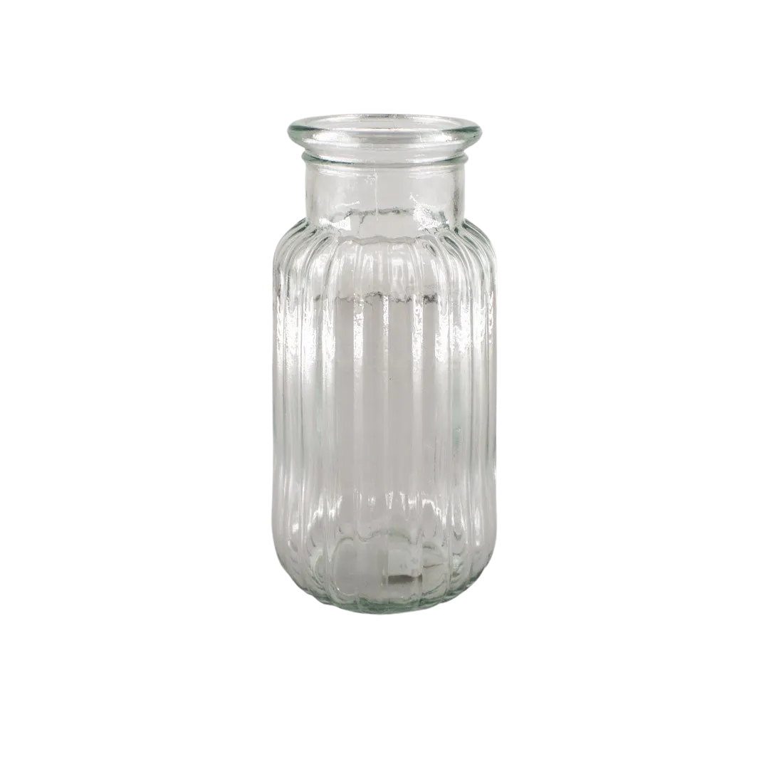 GLASS VASE 11X22CM