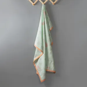 Gudgoodie Kids Cotton Muslin Dohar - Ultrasoft & Breathable - Enchanted Forest