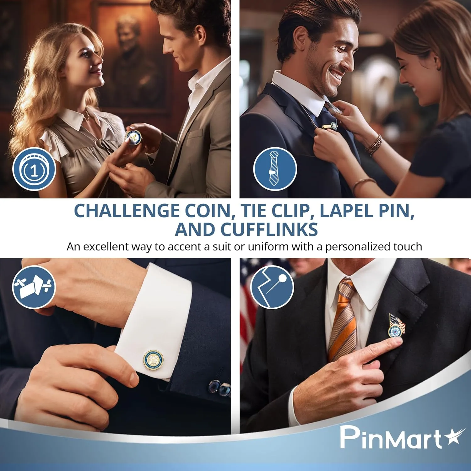 PinMart's Officially Licensed Men's Gift Set with Presentation Box