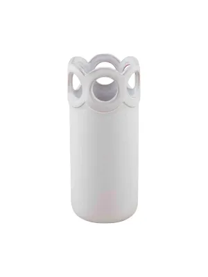 Scalloped Edge Bud Vase