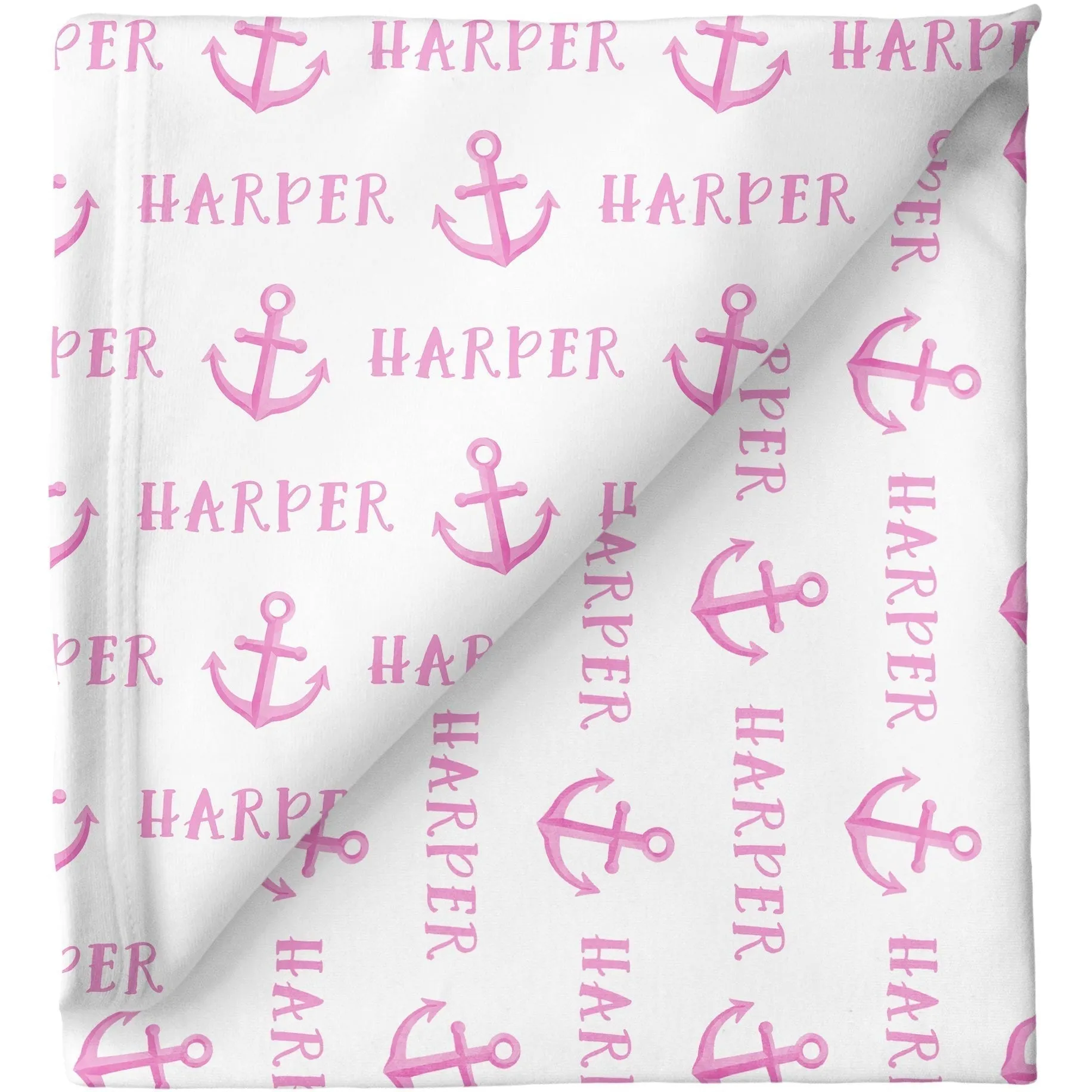 Sugar   Maple Personalized Stretchy Blanket | Anchor