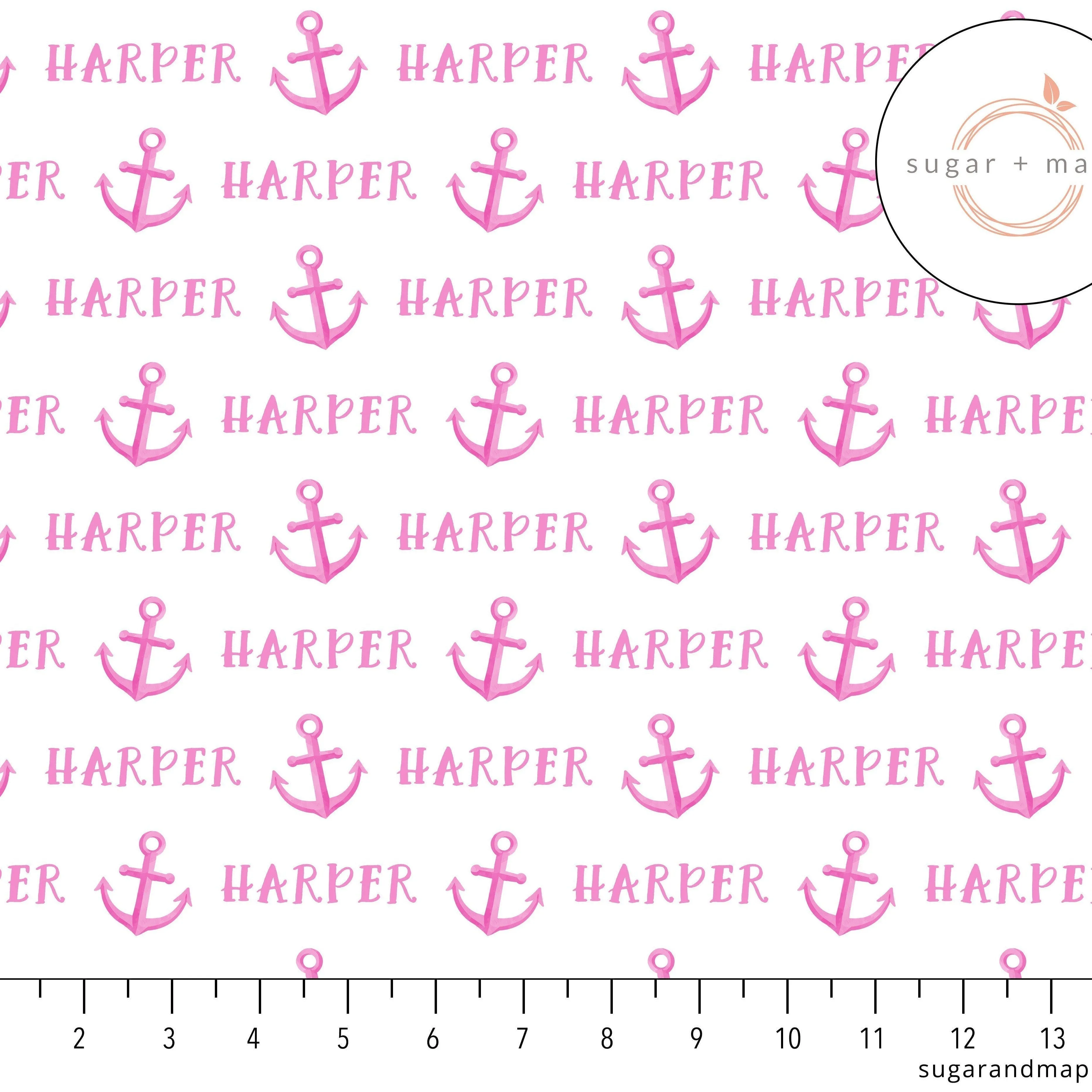 Sugar   Maple Personalized Stretchy Blanket | Anchor