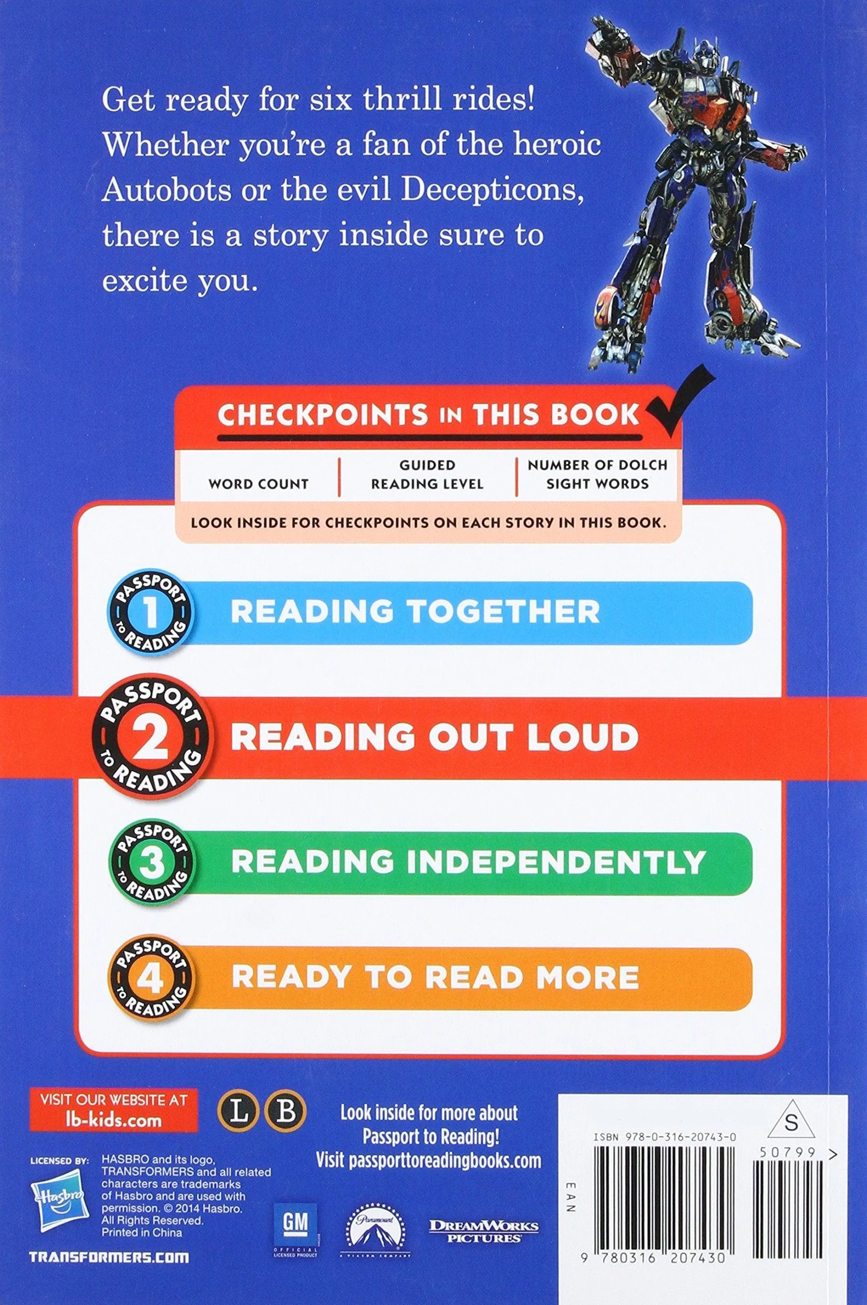 Transformers - Roll Out and Read Adventures