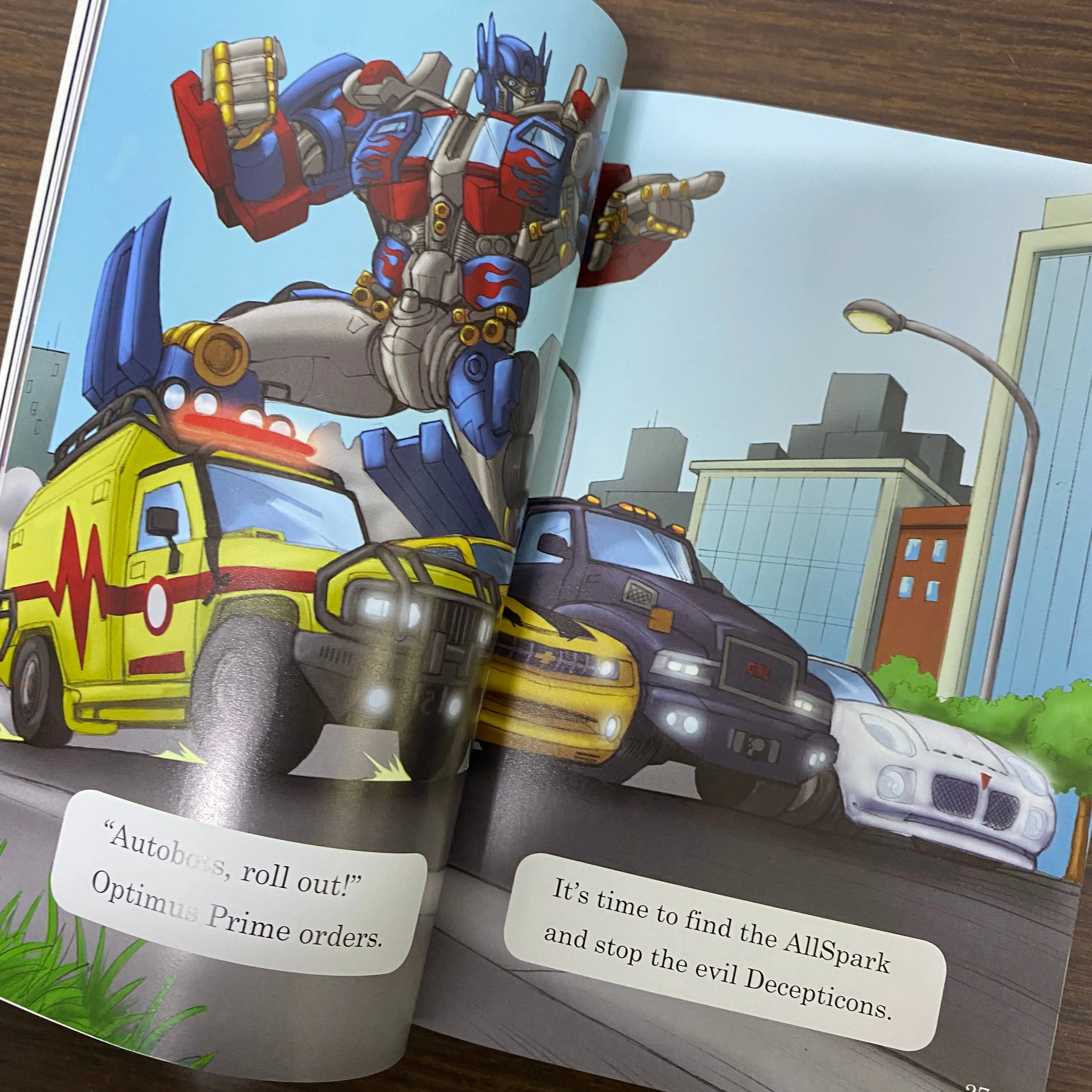 Transformers - Roll Out and Read Adventures