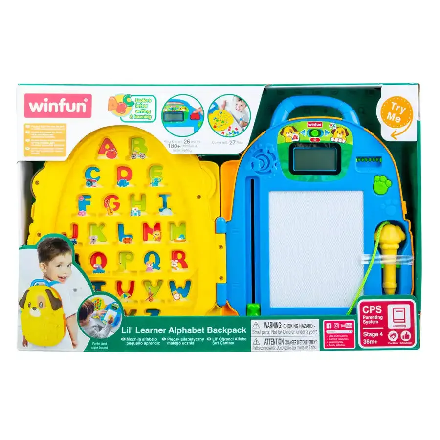 Winfun Lil' Learner Alphabet Backpack