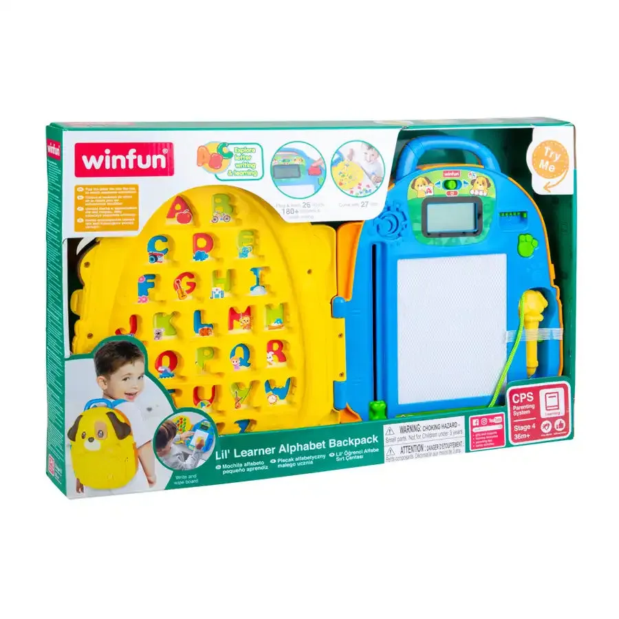 Winfun Lil' Learner Alphabet Backpack