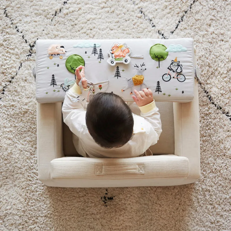 Wonder and Wise Rolling Along Square Chair